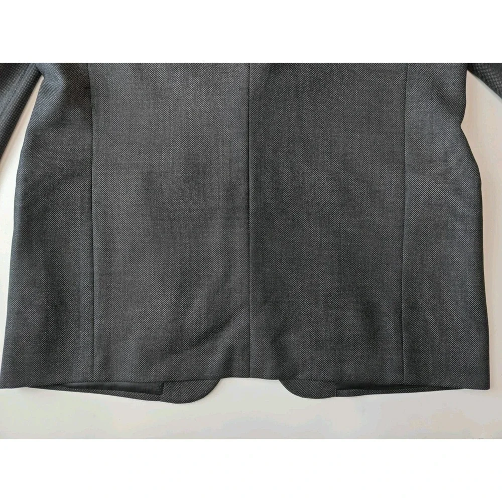 Joseph Abboud Mens Wool Sports Coat 42R Gray Made in USA 3 Button Q801